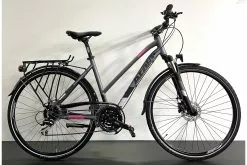 ATALA DISCOVERY DONNA FS HD 28 24V ANTRACITE FUXIA - ATALA BIKES