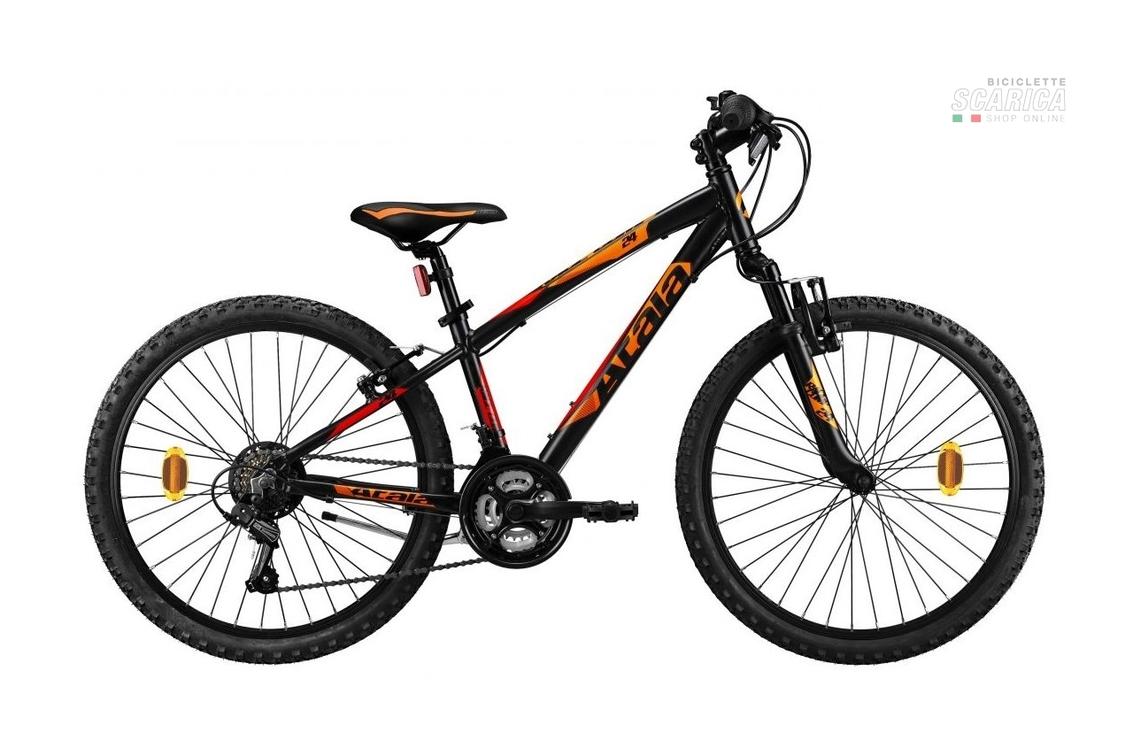 ATALA RACE COMP BOY 24 18V NERO ARANCIO - ATALA BIKES 4 ATALA RACE COMP BOY 24 18V NERO ARANCIO - ATALA BIKES - immagine 2
