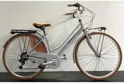 IMPERIA CITY RETRÒ DONNA 28 6V GRIGIO - IMPERIA CICLI