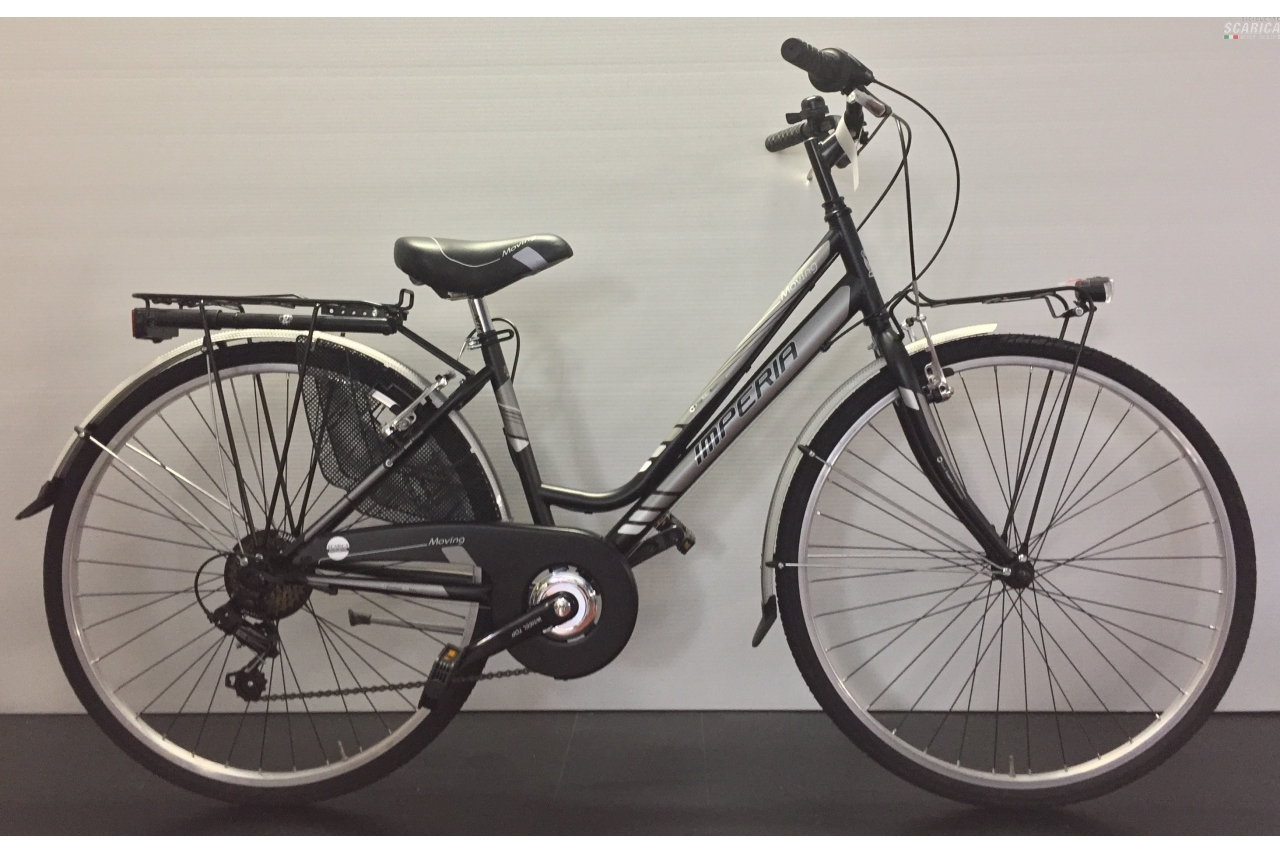 IMPERIA MOVING DONNA 26 6V NERO ARGENTO - IMPERIA BIKE 2 IMPERIA MOVING DONNA 26 6V NERO ARGENTO - IMPERIA BIKE