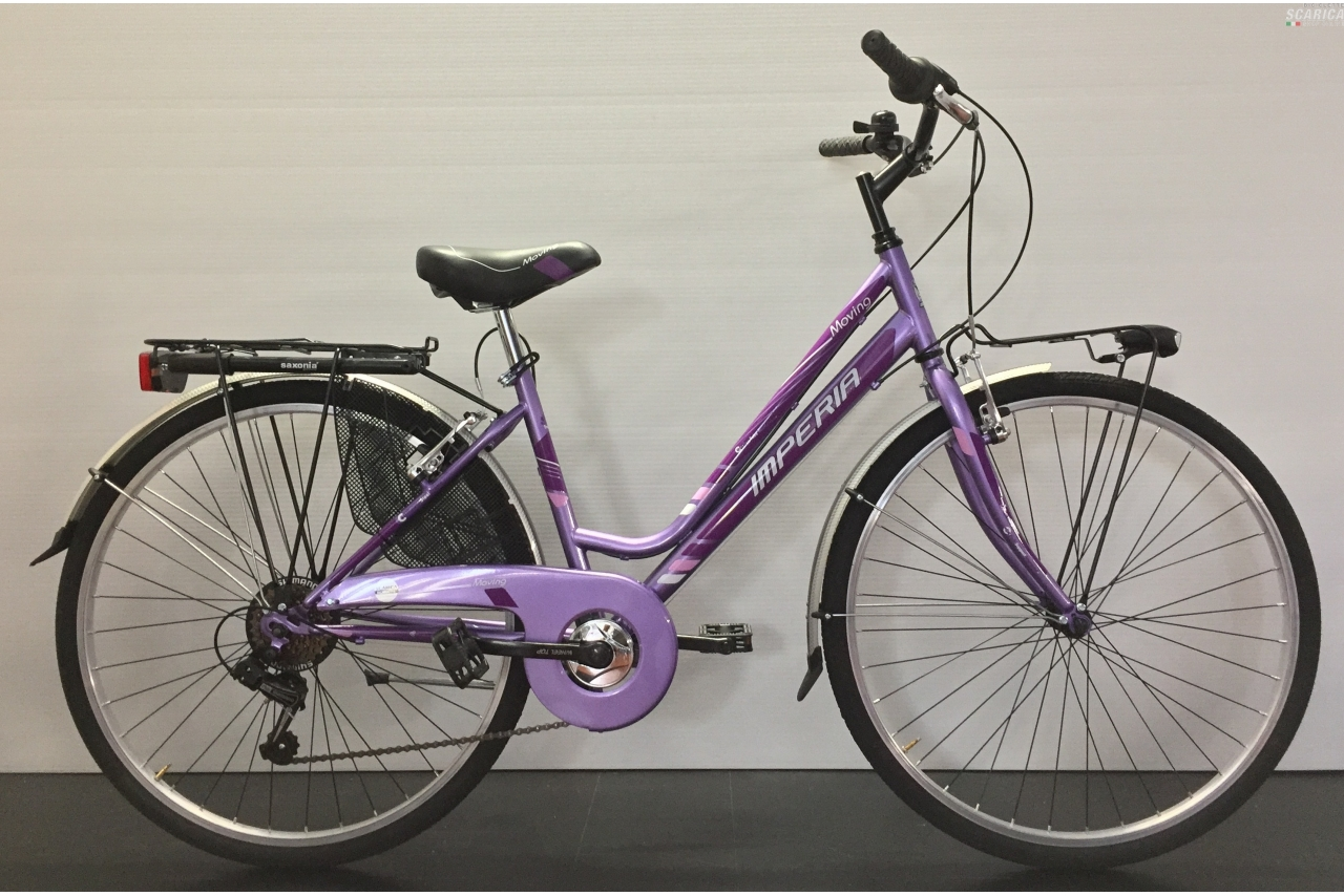 IMPERIA MOVING DONNA 26 6V VIOLA - IMPERIA BIKE 3 IMPERIA MOVING DONNA 26 6V VIOLA - IMPERIA BIKE
