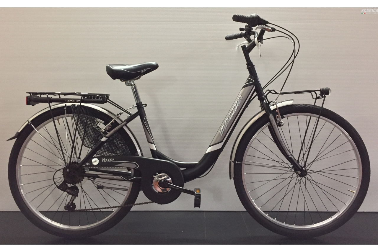 IMPERIA VENERE DONNA 26 6V NERO ARGENTO - IMPERIA BIKE 3 IMPERIA VENERE DONNA 26 6V NERO ARGENTO - IMPERIA BIKE