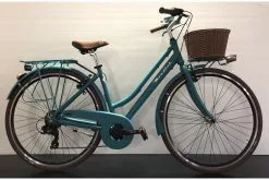 MONDIAL C20 CITY DONNA 28 7V VERDE SMERALDO FULL OPTIONALS - MONDIAL CICLI