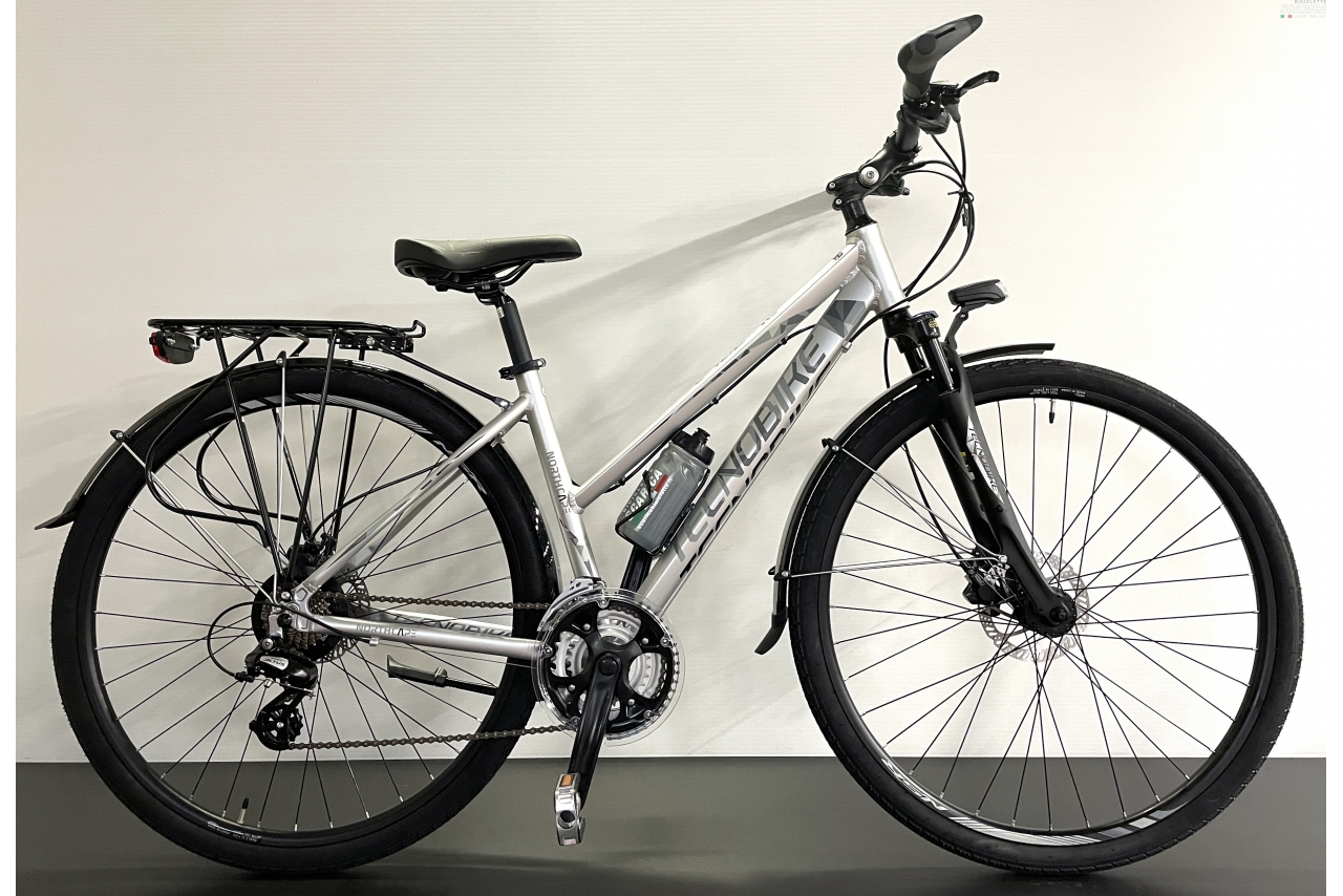 TECNOBIKE NORTHCAPE DONNA HD 28 21V ARGENTO - NSR TECNOBIKE 3 TECNOBIKE NORTHCAPE DONNA HD 28 21V ARGENTO - NSR TECNOBIKE