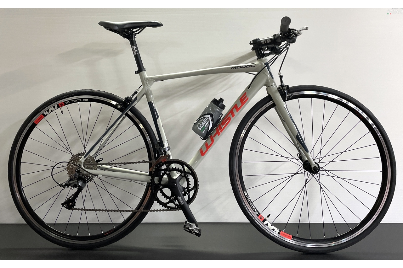 WHISTLE MODOC FLAT BAR CLARIS 28 16V GRIGIO BLU - WHISTLE BIKES 3 WHISTLE MODOC FLAT BAR CLARIS 28 16V GRIGIO BLU - WHISTLE BIKES
